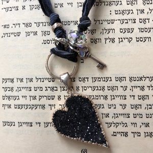 Antique Looking Natural Stone Necklace